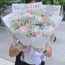 9枝人鱼姬玫瑰...